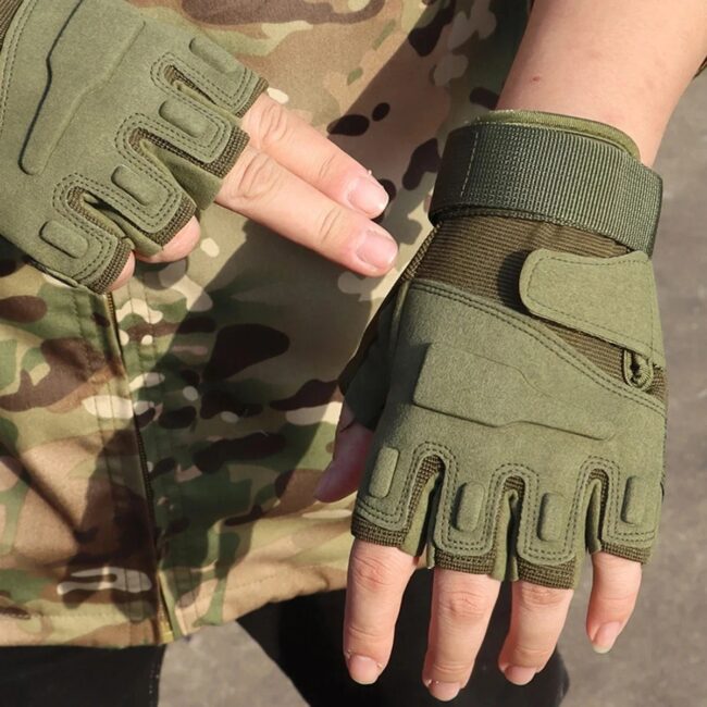 Half Finger Men's Gloves Outdoor Tactical Gloves