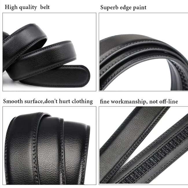 Men's High-Quality Belt 110cm 120cm 130cm Luxury Belt - Image 7