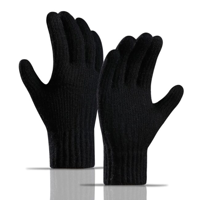Women's Knitted Gloves with Touch Screen - Image 8
