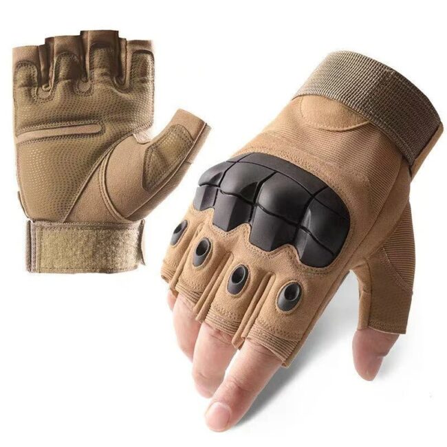 Motorcycle Camping and Hiking rock climbing Tactical Gloves - Image 8