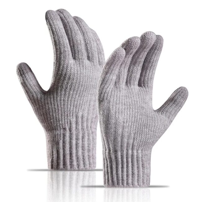 Women's Knitted Gloves with Touch Screen - Image 9