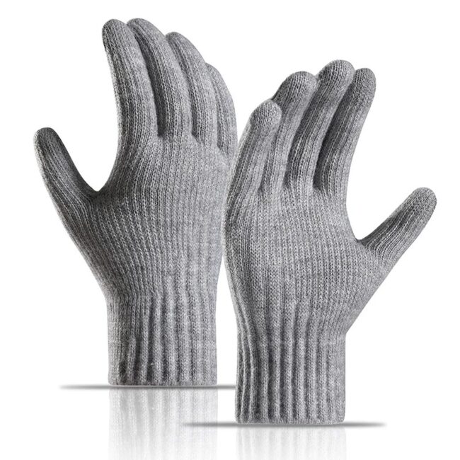 Women's Knitted Gloves with Touch Screen - Image 10