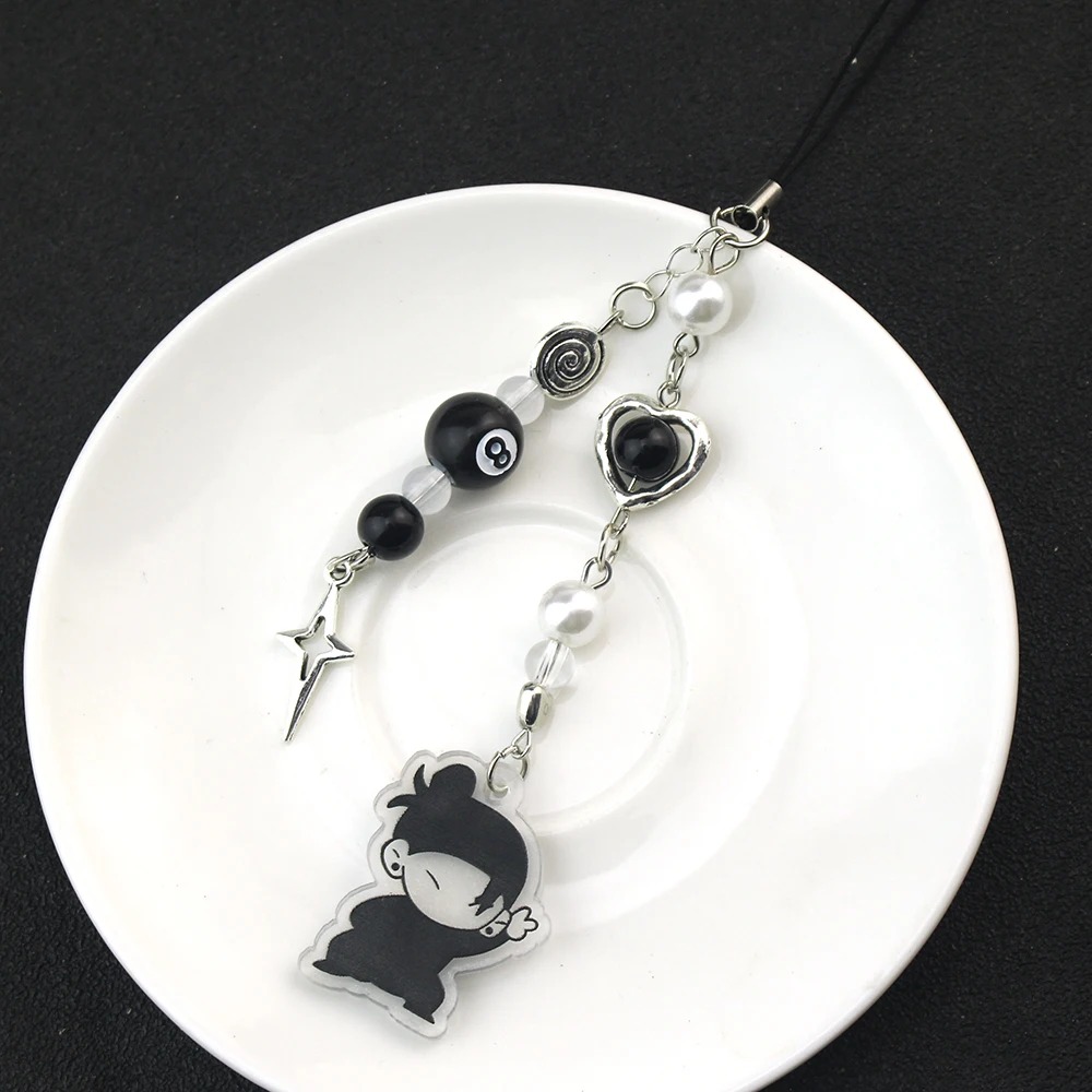 Anime Keychain Cosplay Geto Suguru Satoru Gojo Matching Jujutsu Phone Charm Accessory Pendant Keyring Bag Jewelry Gift - Image 6