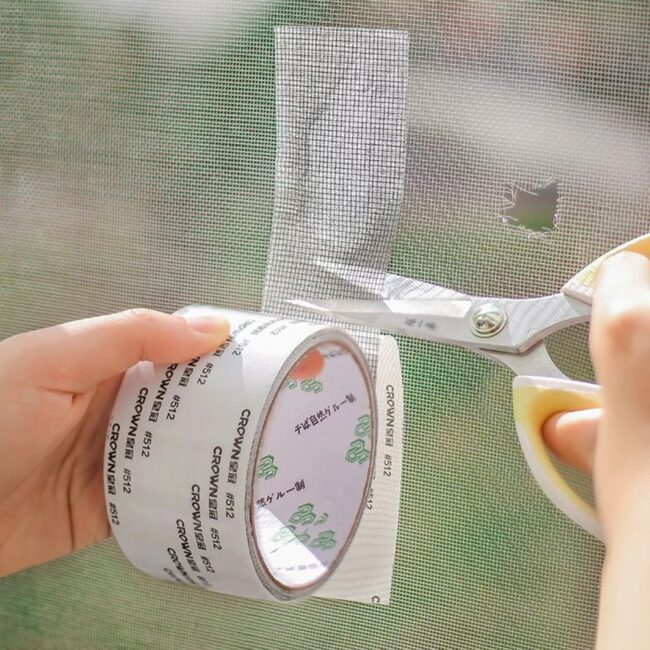 1ps Easy-to-Apply Waterproof Window Screen Repair Tape – Keep Mosquitoes Out with Our Anti-Insect, Self-Adhesive Mesh Patch - Image 5
