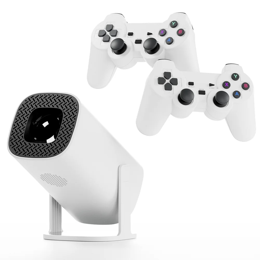 Android 11 Gaming Projector P30MAX 64GB TF Card Wireless Gaming Controller Dual WIFI 1280*720P Home Theater Portable Projector - Image 7