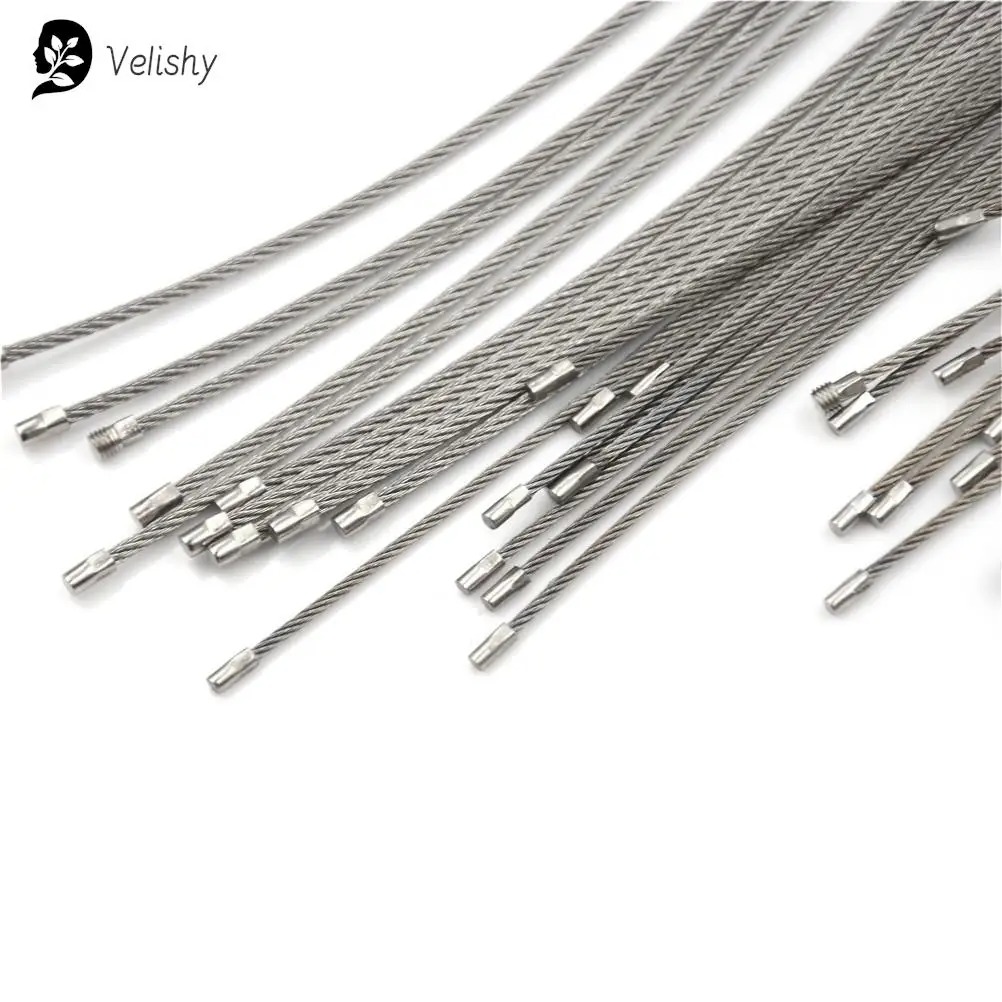 10Pcs Wire Rope Key Chain Stainless Steel Wire Keychain Carabiner Cable Key Ring Outdoor Hiking - Image 7