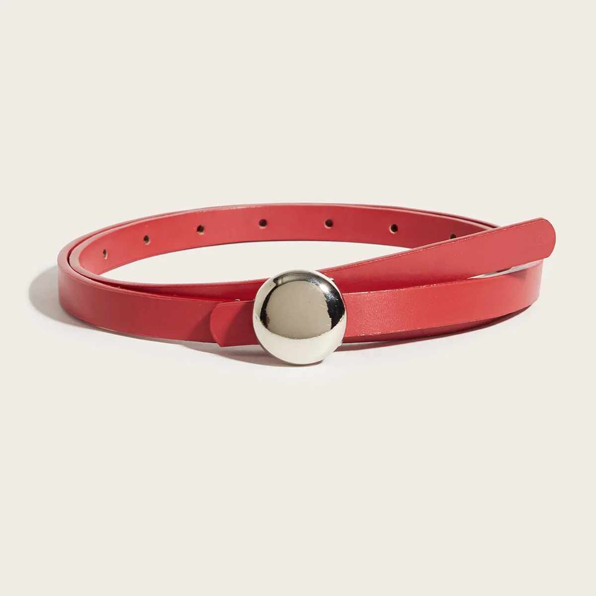 Belt Women's Instagram Style New Korean Versatile Fashion Decoration Jeans Retro Small Western Pants Women's Belt - Image 2