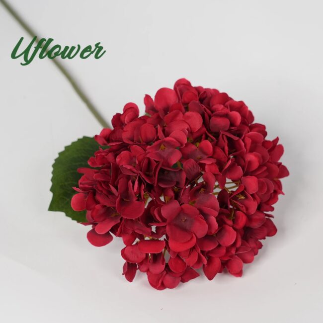 58cm Artificial Flowers Silk Hydrangea Bouque for Wedding Home Party Living Room Table Decoration Accessories - Image 9