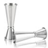 1PCS / 2PCS 60ml Cocktail Wine Shaker Measure Cup Stainless Steel Double Shot Drink Spirit Measure Jigger Kitchen Supplies gadget