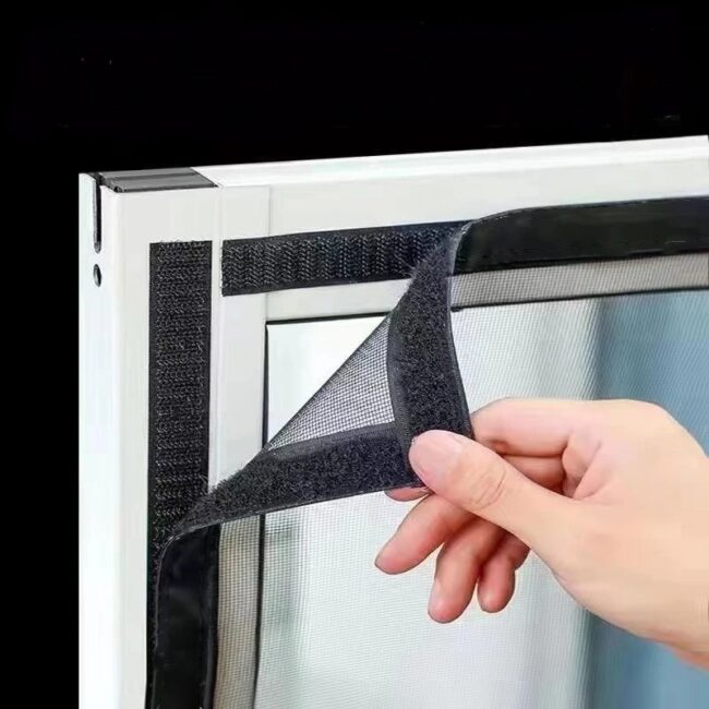1pc Breathable Mesh Door Screen - Durable Summer Mosquito Net - Easy Fit, Multiple Sizes Available
