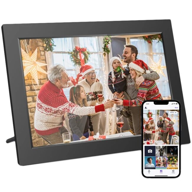 WiFi Digital Photo Frame 10.1 Inch 32GB Smart Digital Picture Frame with 1280x800 IPS HD Touch Screen Digital Frame Gift - Image 7