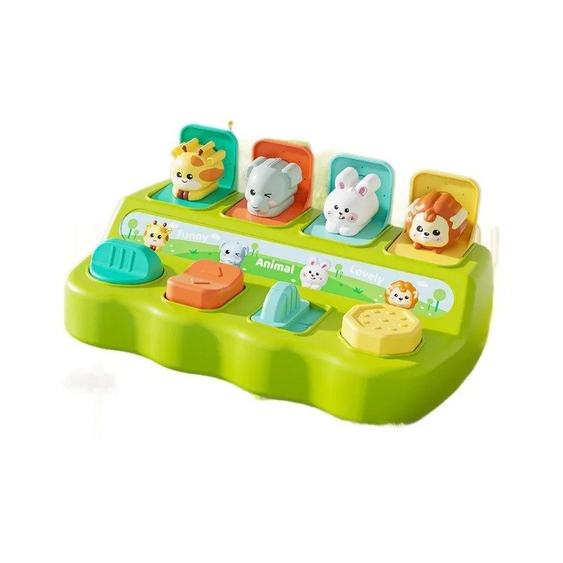 Montessori Pop up Animal Toys and Learning Boxes Enhance Logical Thinking and Motor Skills Suitable for Children's Birthday Gift - Image 7