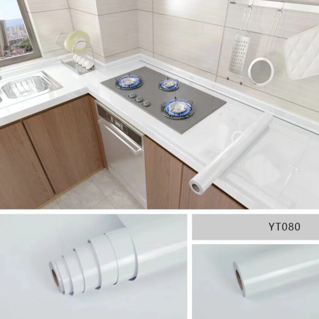 40cm decorative waterproof and mildew proof marble self-adhesive wallpaper bathroom cabinet countertop kitchen wall sticker - Image 10