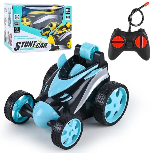 Remote Control Car - Rc Stunt Car for Boy Toys, 360 Degree Rotation Racing Car, Rc Cars Flip and Roll, Stunt Car Toy for Kids