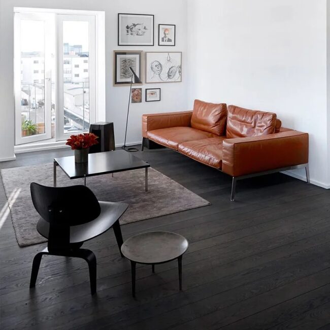 Living Room Chairs Nordic Solid Wood Leisure Chair Creative Simple Modern Designer Single Sofa Chair Aircraft Shell Chair - Image 6