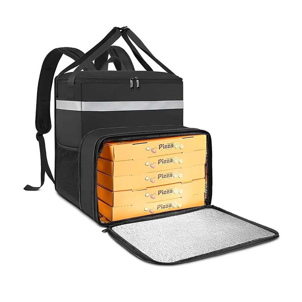 56L Thermal Backpack Waterproof Thickened Cooler Bag Thermal Food Bag Refrigerator Box Fresh Keeping Food Delivery Backpack