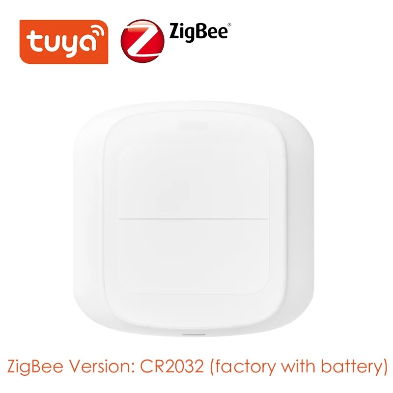 Tuya Wifi / Zigbee 2 Gang Wireless Hand -Remoter Scene Switch Button Controller Battery Powered Automation App Control Device - Image 8