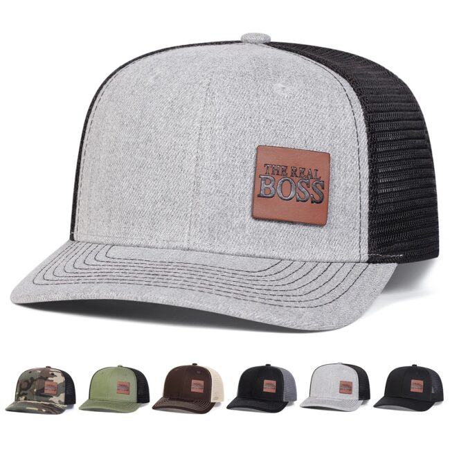 The Real Boss Unisex Baseball Caps Outdoor Adjustable Sun Protection