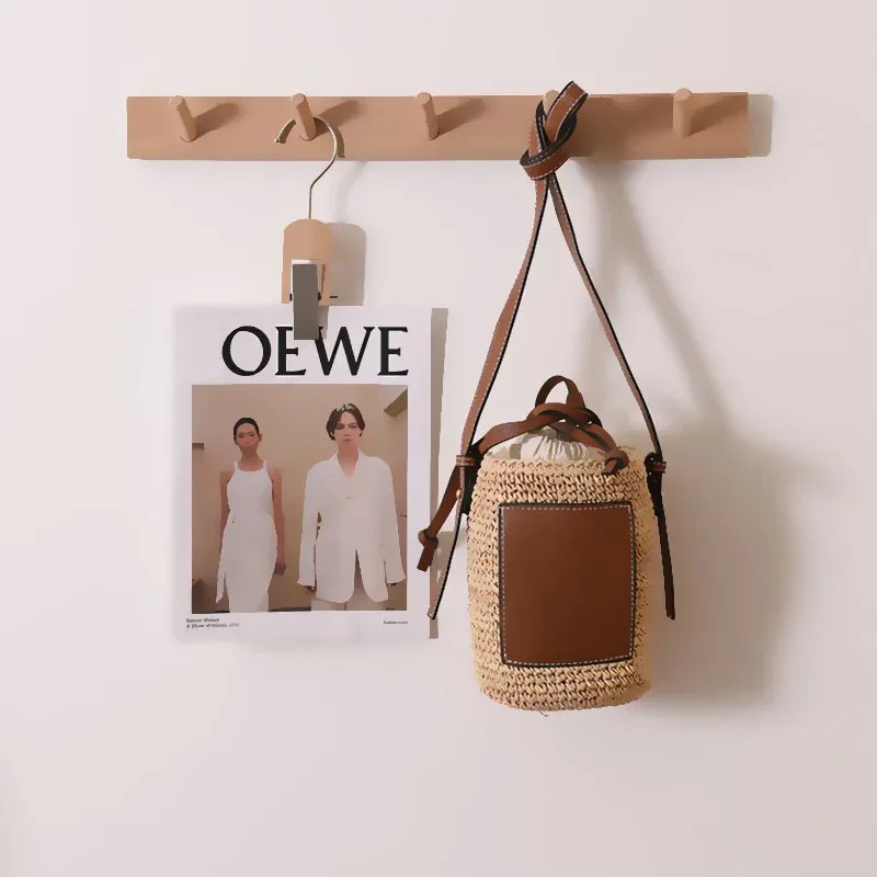 Lafite Straw Bucket Bag Women's Crossbody Woven Beach Vacation Tote Versatile Summer Handbag Fashionable Rural Style - Image 2