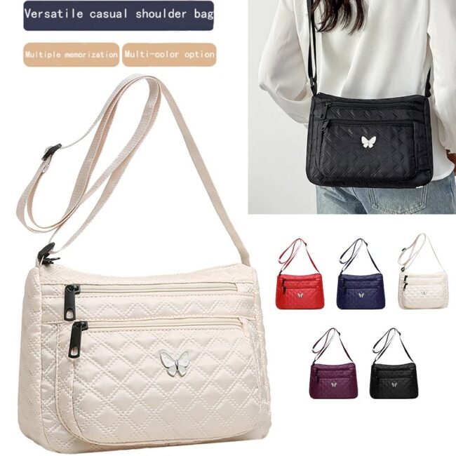 Unisex Square Crossbody Bag - Stylish & Versatile Shoulder Purse for Women, Trendy Handbag for Daily Use, Minimalist Design, Fas