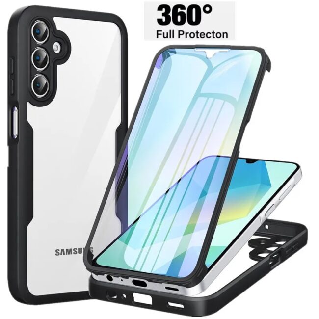 Full Body Protection Shockproof Case for Samsung Galaxy A56 A36 A26 A16 5G A55 A35 A25 A15 Protective Cover Fundas Coque Capa