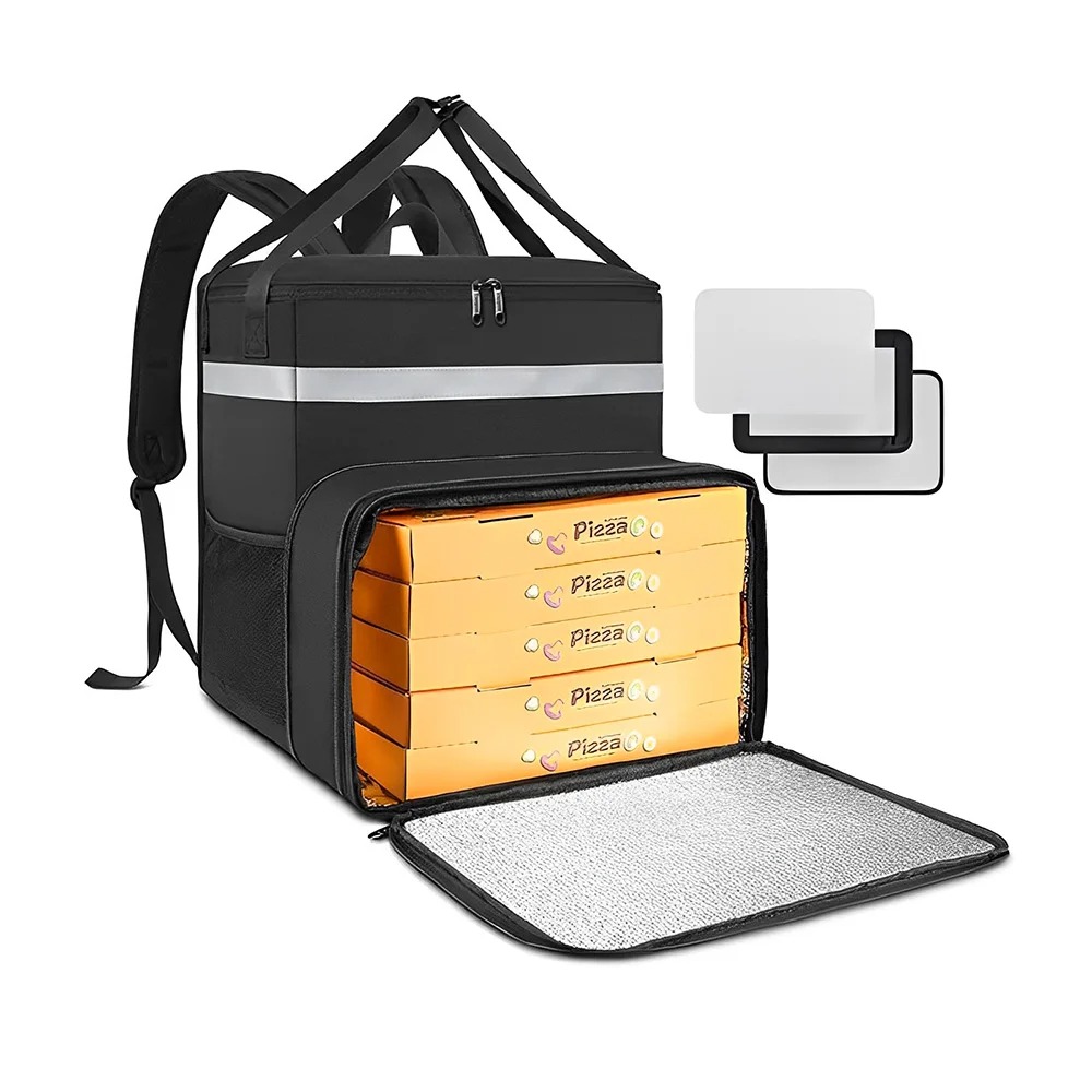 56L Thermal Backpack Waterproof Thickened Cooler Bag Thermal Food Bag Refrigerator Box Fresh Keeping Food Delivery Backpack - Image 2