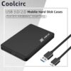 USB 3.0/2.0 To 2.5 Inch Hard Drive Case SATA HDD SSD Enclosure High-Speed External Hard Drive Disk Box for PC Laptop Smartphone