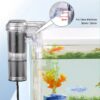 Aquarium New Hanging Filter Mini Filter Fish Tank USB power interface 2.5W Flow 250H/L Suitable for fish tanks below 30cm