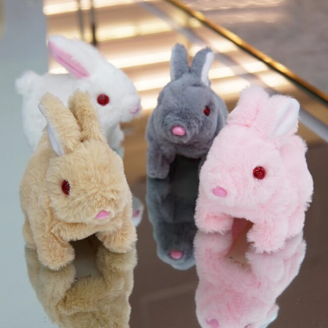 WanWan Toys Interactive Realistic Bunny Toy For Kids That Jumps And Makes Sounds The Perfect Gift For The Smart Pet Lover
