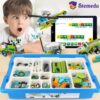 WeDo 2.0 Core Set Programming Robot STEAM 45300 Electronic Building Blocks DIY Educational Toys Gift for Kid Without Storage Box
