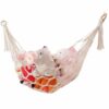 Macrame Hammock Net Toys Storage Boho Decor Children Room Toys Stuffed Animals Toys Hammock Net Organize Bohemia Storage Holder