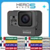 GoPro HERO5 Black Sports Camera 4k Ultra HD Video 1080P Anti Shake Cycling Helmet Go Pro Camera Optional Memory Card