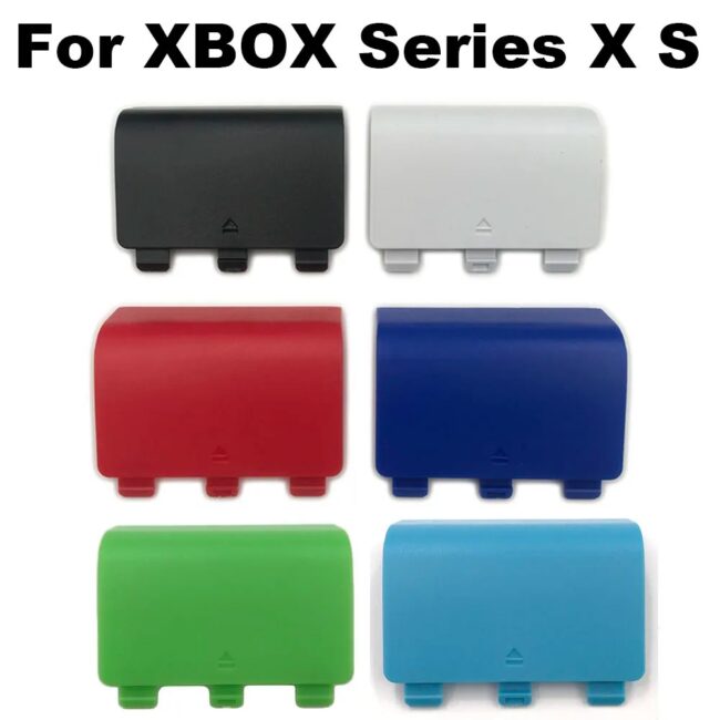 1PC For Xbox One Series X S Wireless Controller Plastic Battery Shell Lid Back Case Replacement Housing Door Cover