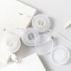 Transparent Phone Cable Organizer Earphone Clip Charger Cord Management Line Storge Holder Box Data Line Bobbin Winder