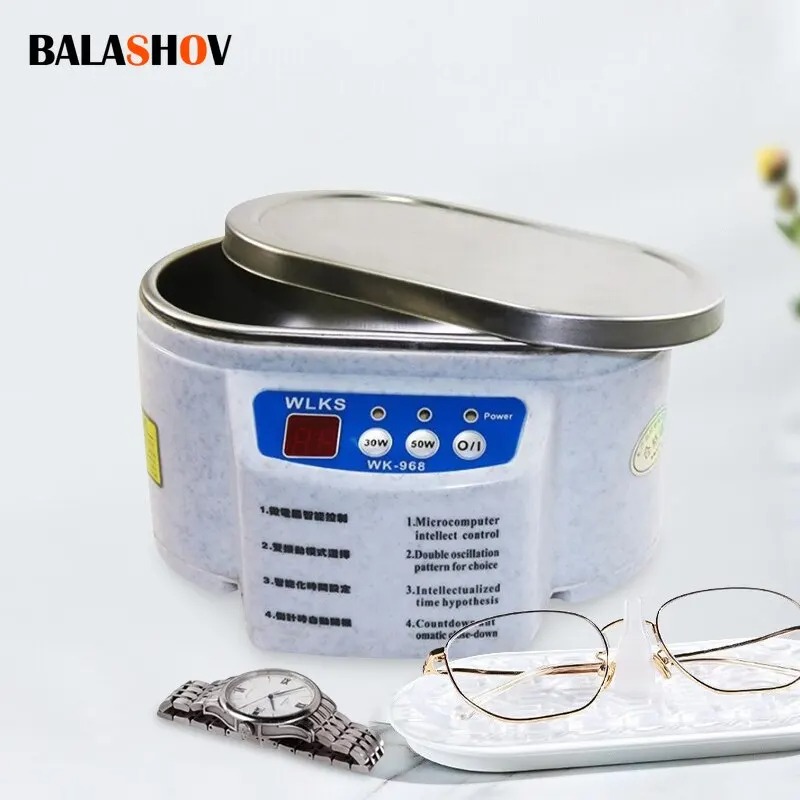 30/50W Digital Ultrasonic Cleaner Sonicator Bath Vibration Ultrasonic Jewelry Parts Glasses Circuit Board Watch Cleaning Machine - Image 2