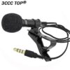 1PC 3M Professionals Car Audio Microphone 3.5mm Clip Jack Plug Mic Stereo Mini Wired External Microphone For Auto DVD Radio