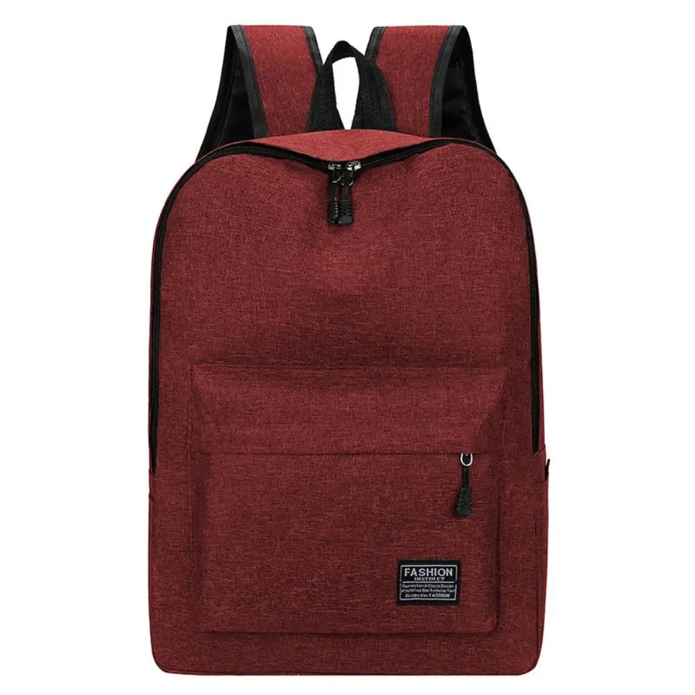 Trendy Men's Minimalist Backpack Versatile Backpack Large Capacity School Student Computer Travel Bag Washable Unisex Backpack - Image 11