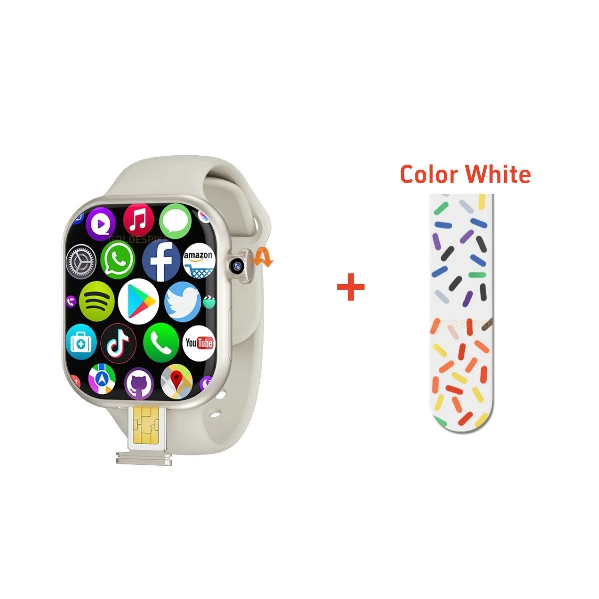 VP29 Smartwatch 5G Android 256GB Storage 4G/5G LTE Sim Card GPS WIFI 2.29 inch 490*580 Amoled Smart Watch With 8MP Rotary Camera - Image 11