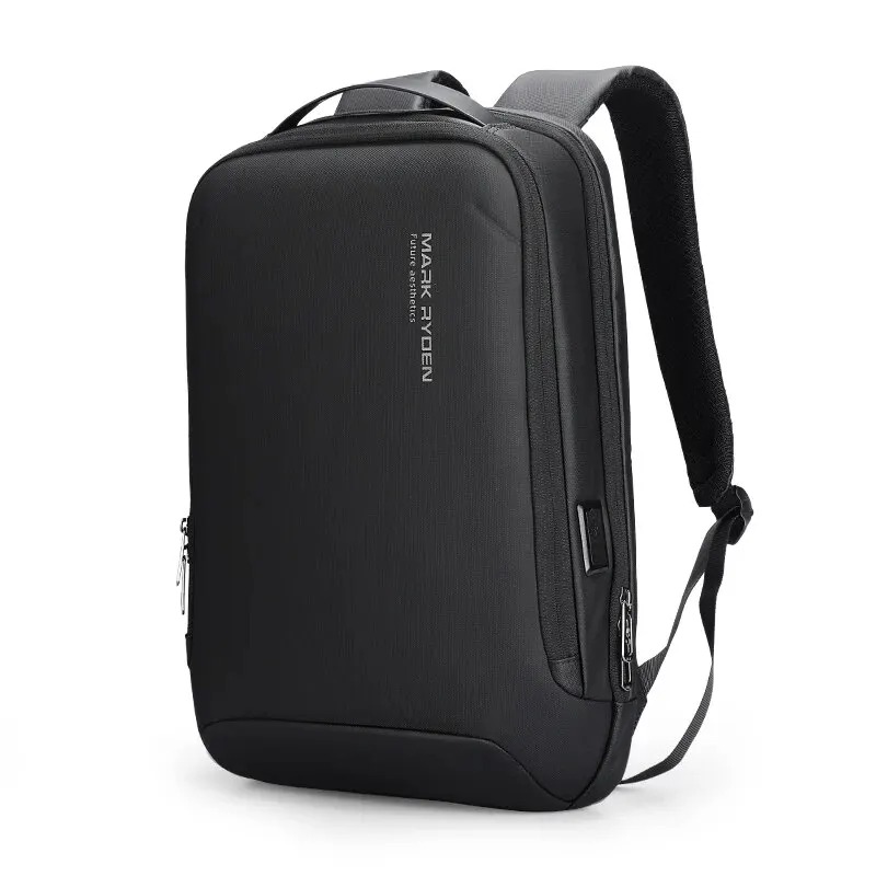 MARK RYDEN Slim Laptop Backpack for Men Business Minimalist Backpack YKK Zipper Scratch Resistant With USB - Image 3