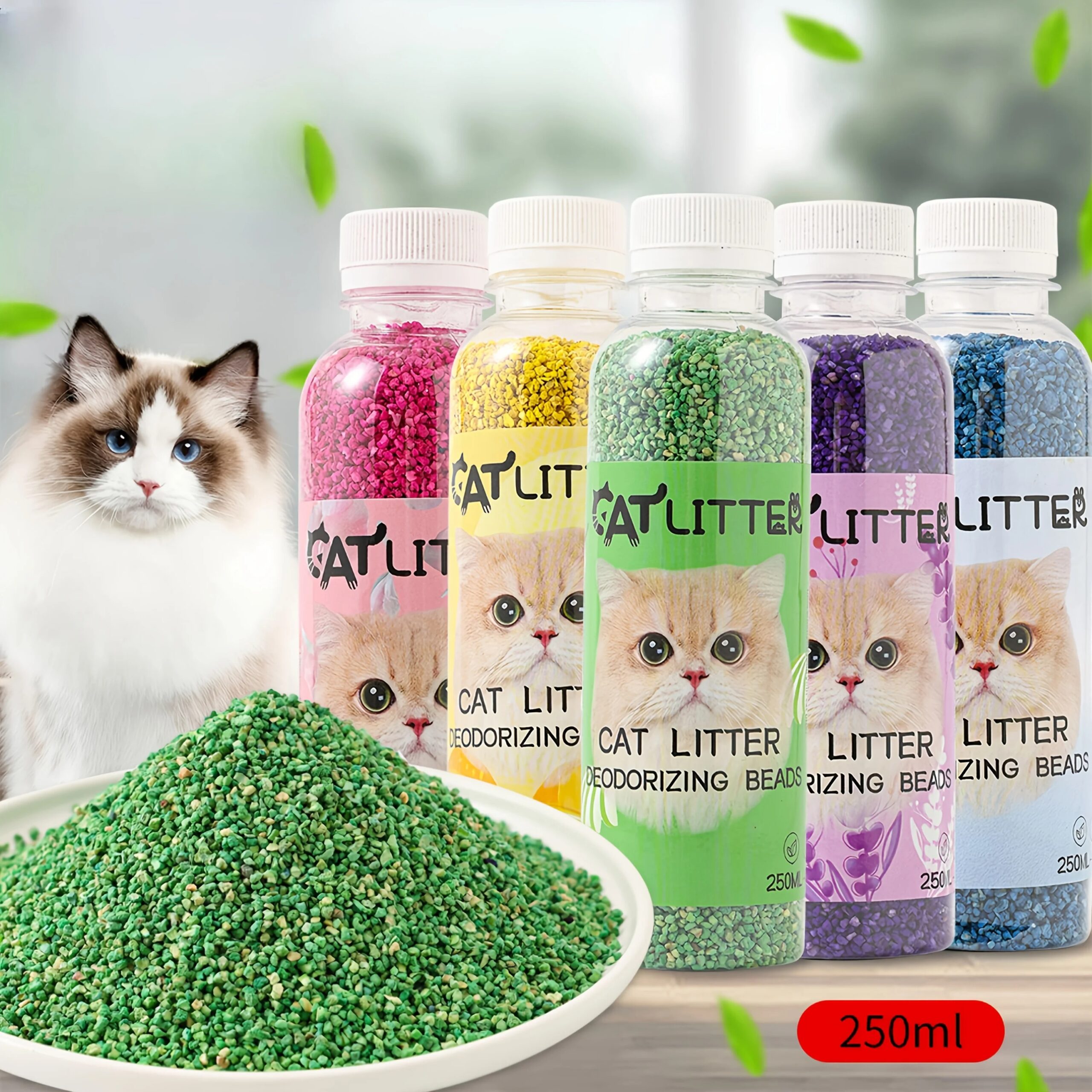 A Bottle of Cat Litter Deodorizing Beads - Make Your Home Smell Comfortable and Remove Odors - Image 3