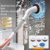 New Style Electric Cleaning Brush 5 in 1 Electric Multi-functional Home USB Automatic Cleaning Brush for Kitchen & Bathroom