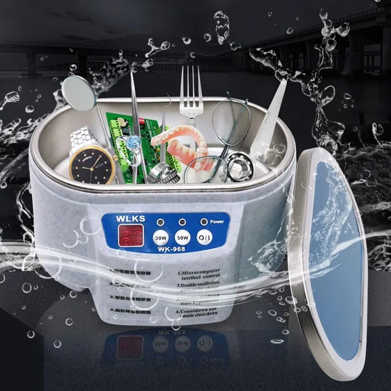 30/50W Digital Ultrasonic Cleaner Sonicator Bath Vibration Ultrasonic Jewelry Parts Glasses Circuit Board Watch Cleaning Machine - Image 3