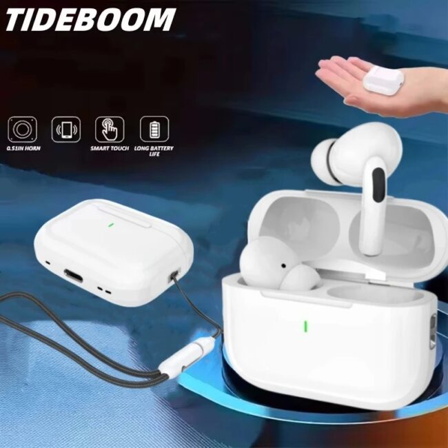 New Air Pro 5 TWS Max Wireless Bluetooth Earphones Headphones HiFi Sound Low Latency Noise Reduction Earbuds for IPhone Android