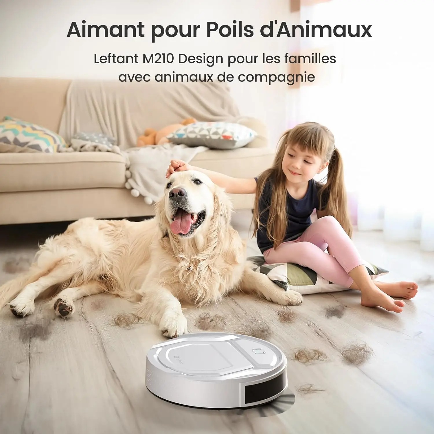 Lefant M210 Robot Vacuum Cleaner,120 Mins Runtime, Automatic Self-Charging,Wi-Fi/App/Alexa Control,smart Home appliance - Image 4