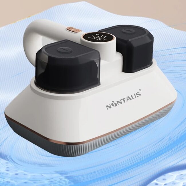 Powerful Cordless UV Mite Remover,Deep Cleaning Vacuum for Bed Mattress,Wireless Handheld Allergen Eliminator for Home