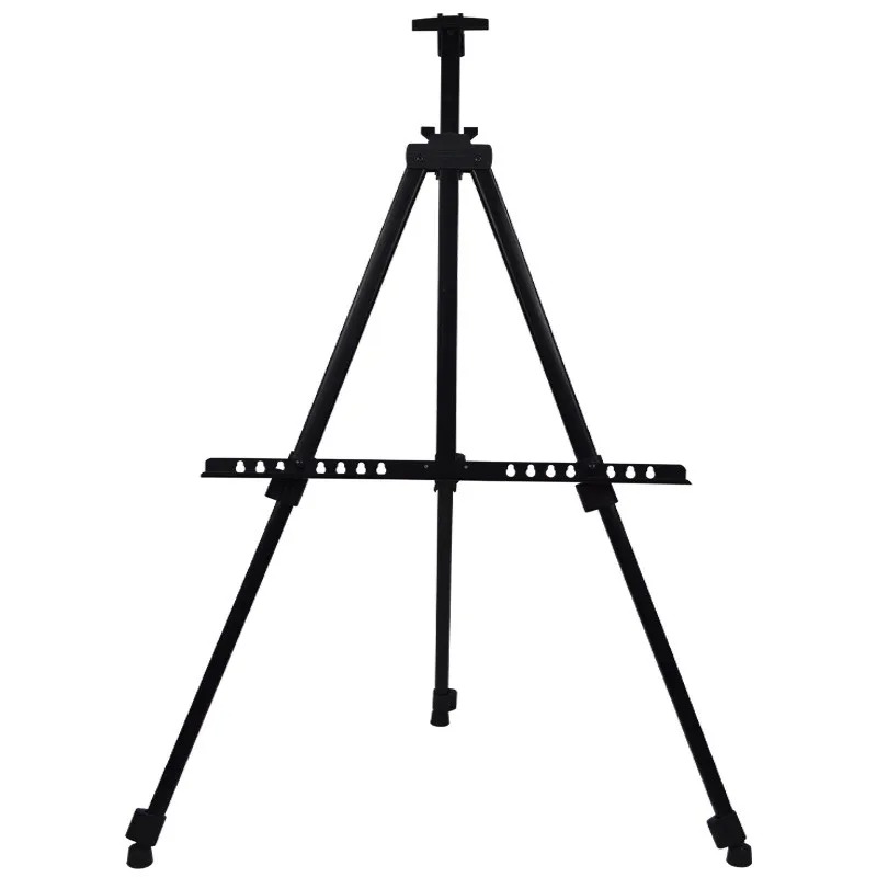 Portable Adjustable Metal Sketch Easel Sketch Drawing For Artist Art Supplies Stand Foldable Travel Easel Shelf With Bag Outdoor - Image 3