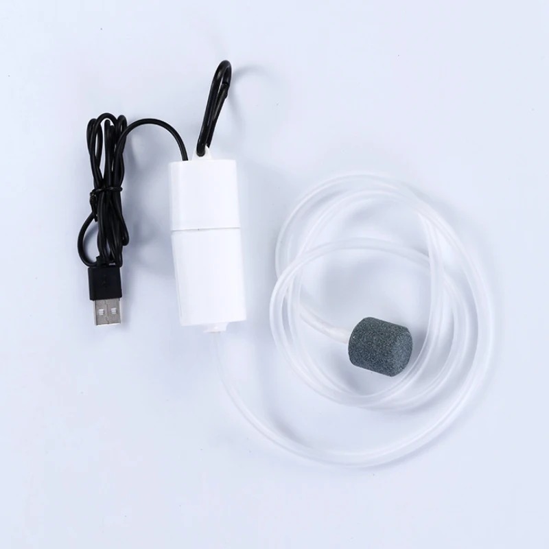 USB Aquarium Air Pump with Air Stone and Silicone Tube Energy Saving Oxygen Pump for Aquarium fishing - Image 5