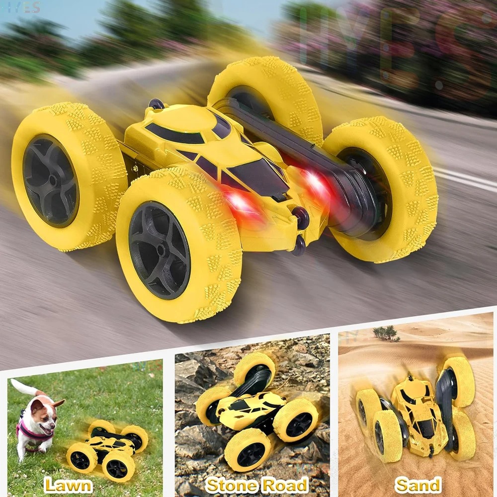RC Stunt Car Children Double Sided Flip 2.4Ghz Remote Control Car 360 Degree Rotation Off Road Kids Rc Drift Car Toys Gifts Boys - Image 5