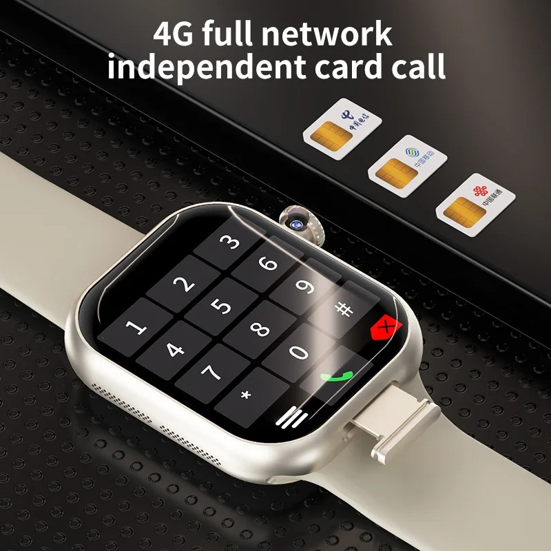 VP29 Smartwatch 5G Android 256GB Storage 4G/5G LTE Sim Card GPS WIFI 2.29 inch 490*580 Amoled Smart Watch With 8MP Rotary Camera - Image 4