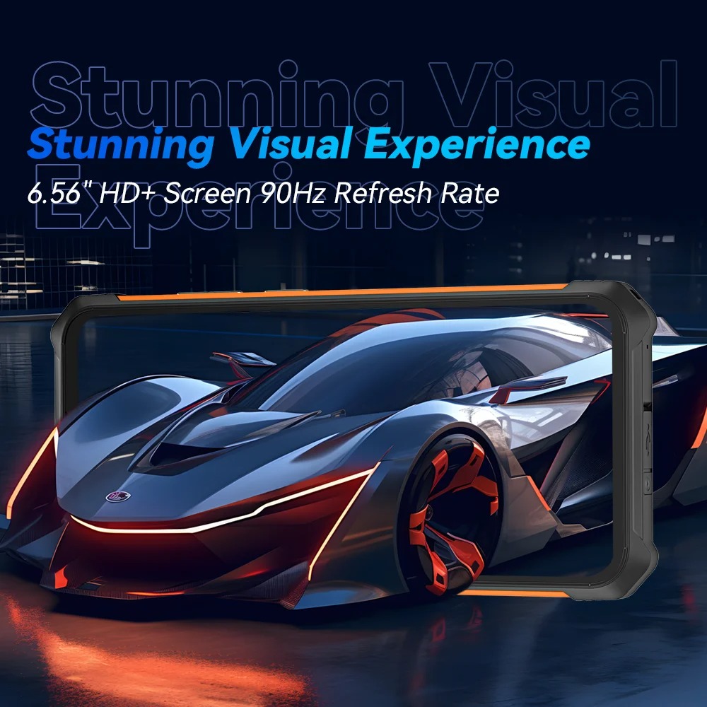 Cubot KINGKONG ES Rugged Smartphone 16GB+128GB RAM 90Hz 6.56" HD+Screen Android 14 48MP Main Camera 5100mAh - Image 4